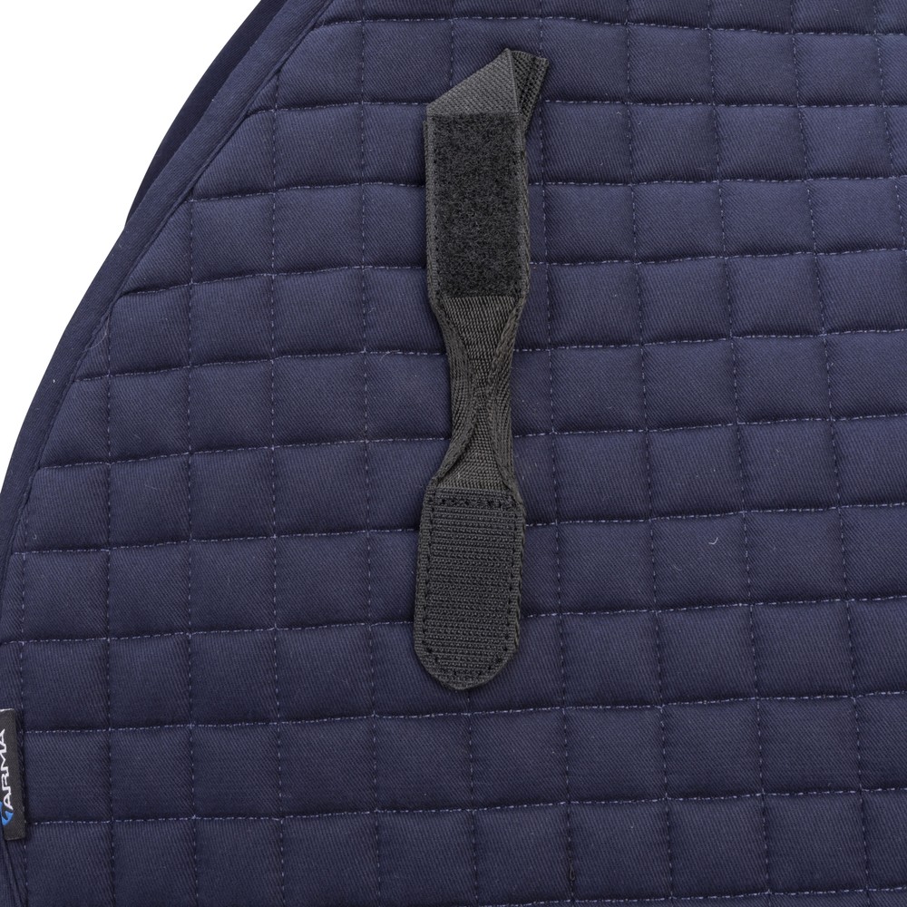 Arma Deluxe Cotton Jump Saddlecloth - Navy