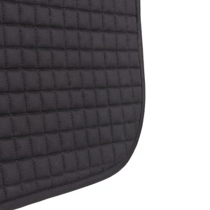 Arma Deluxe Cotton Dressage Saddlecloth - Black in Black