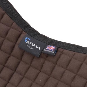 Arma Deluxe Cotton Half Pad - Brown in Brown