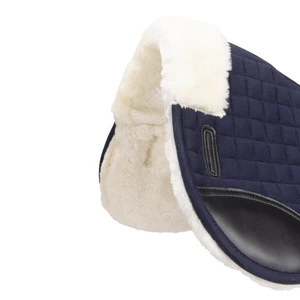 Arma Deluxe Cotton Half Pad - Navy/Natural in Navy/Natural