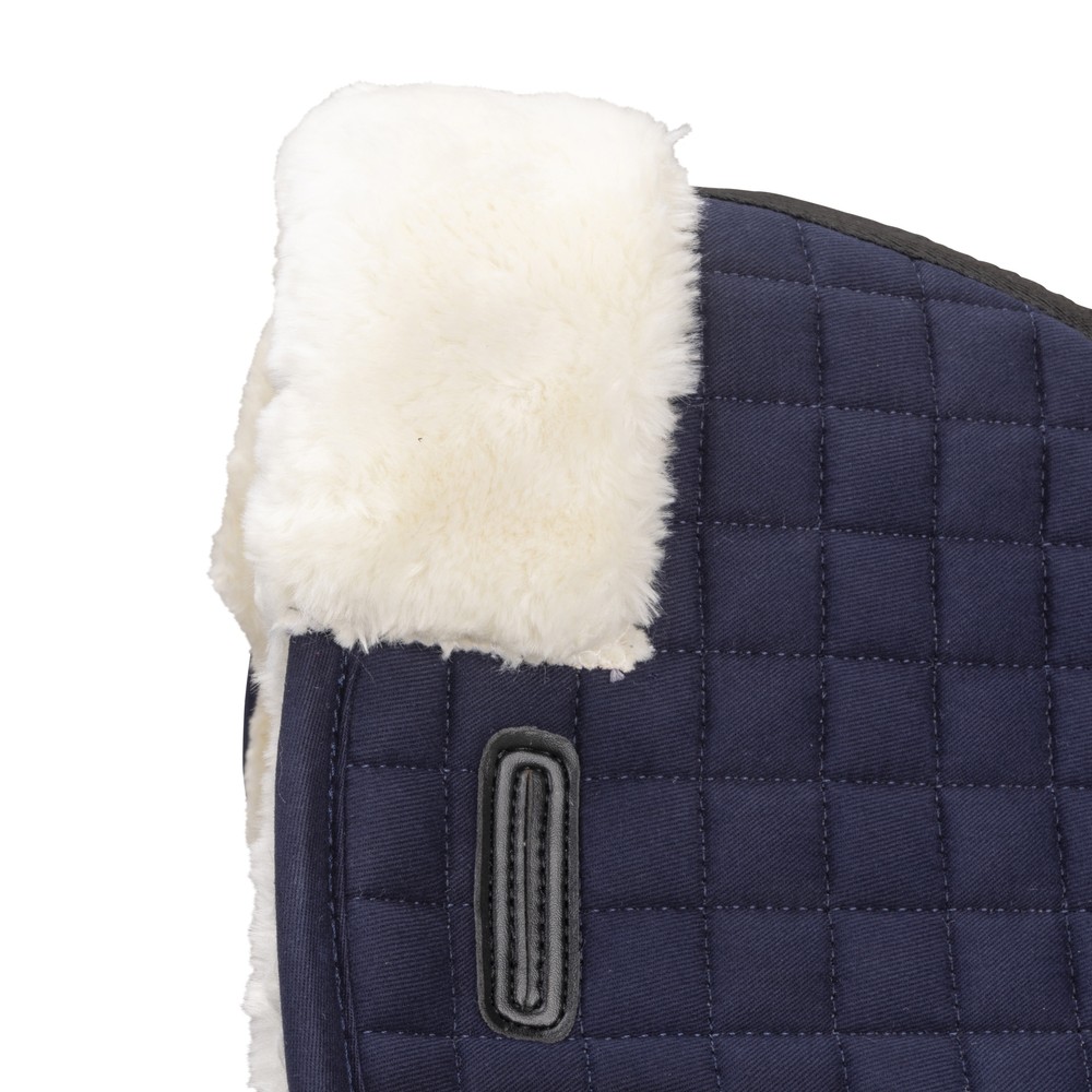 Arma Deluxe Cotton Half Pad - Navy/Natural