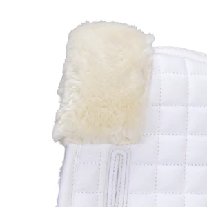 Arma Deluxe Cotton Half Pad - White/Natural in White/Natural