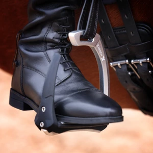 Karben Ultra Grip FX Stirrups - Black in Black