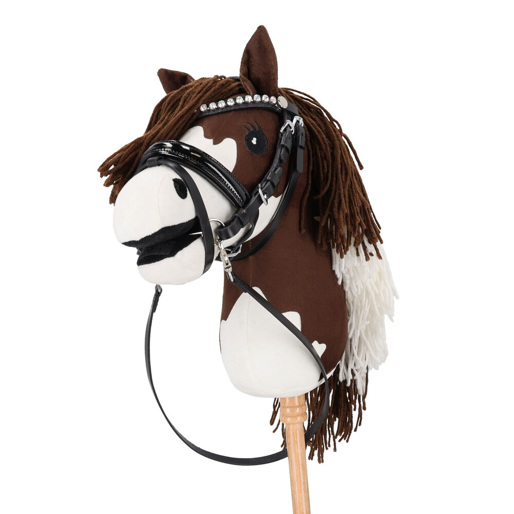 QHP Bridle Sunset Hobby horse Black in Black