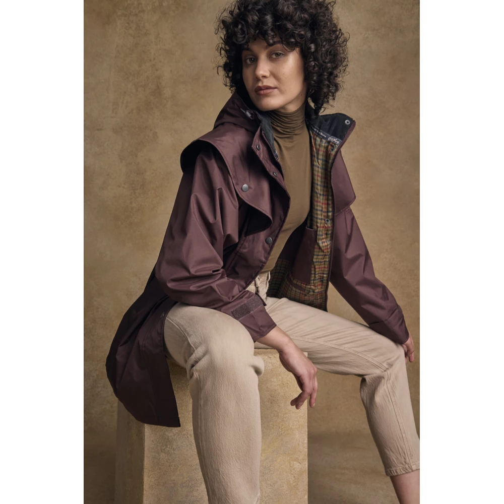 Jack Murphy Cotswold Waterproof Jacket Deep Claret