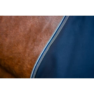 Horseware Rambo Rambo 1680D Turnout 250g VL  - Navy/Thunderstorm Grey & Silver in Navy/Thunderstorm Grey & Silver