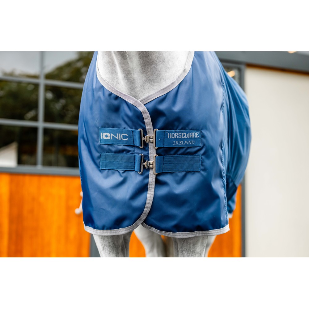 Horseware Ionic Therapy Mesh Cooler - Imperial Blue/Silver & Navy