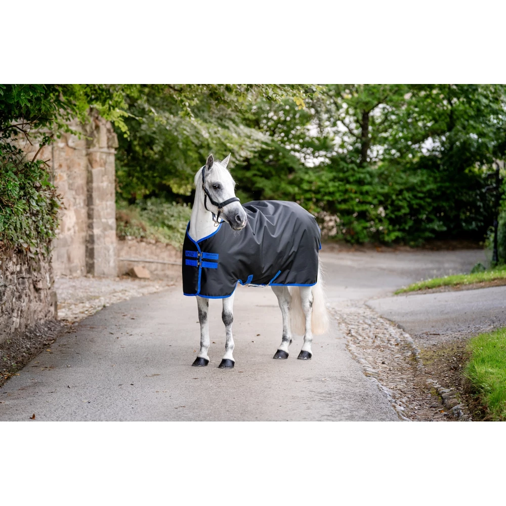 Horseware Amigo Amigo Ripstop 900D Turnout 0g - Black/Classic Blue in Black/Classic Blue