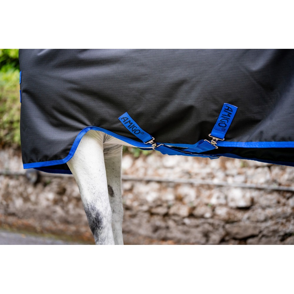 Horseware Amigo Amigo Ripstop 900D Pony Turnout 0g - Black/Classic Blue