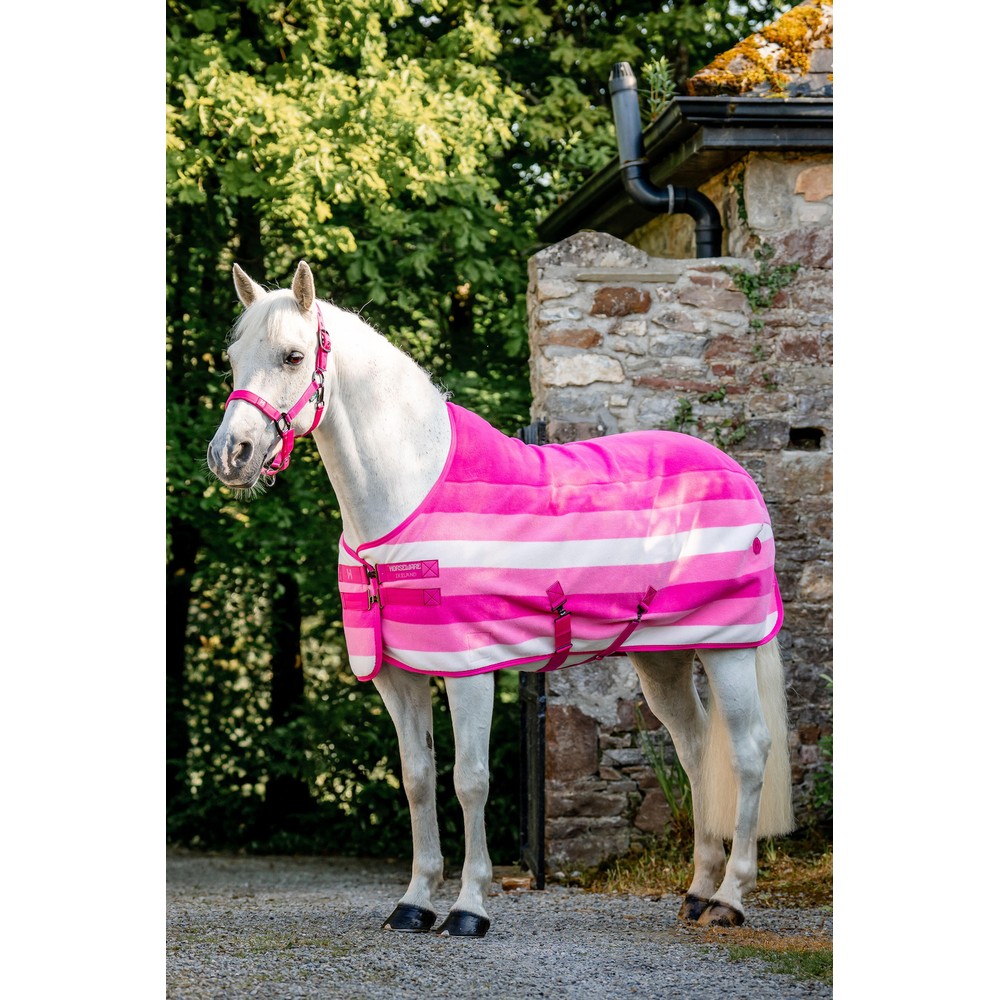 Horseware Newmarket Pony Fleece Cooler - Witney Pink