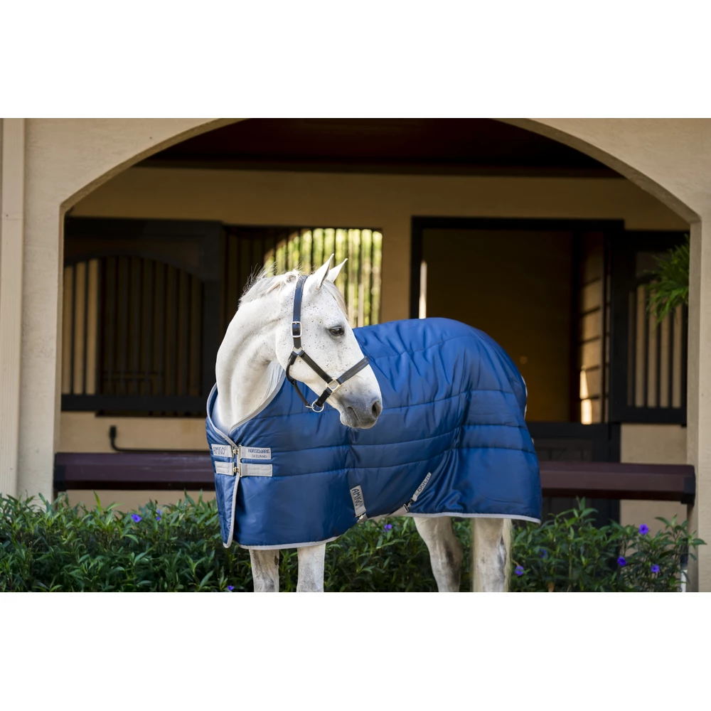 Horseware Amigo Amigo Ripstop Insulator Stable 100g  - Navy/Titanium Grey in Navy/Titanium Grey