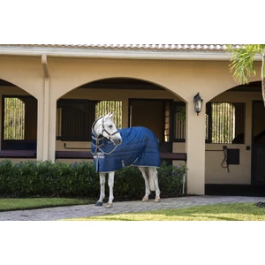Horseware Amigo Amigo Ripstop Insulator Plus Stable 350g  - Black/Black & Silver in Black/Black & Silver