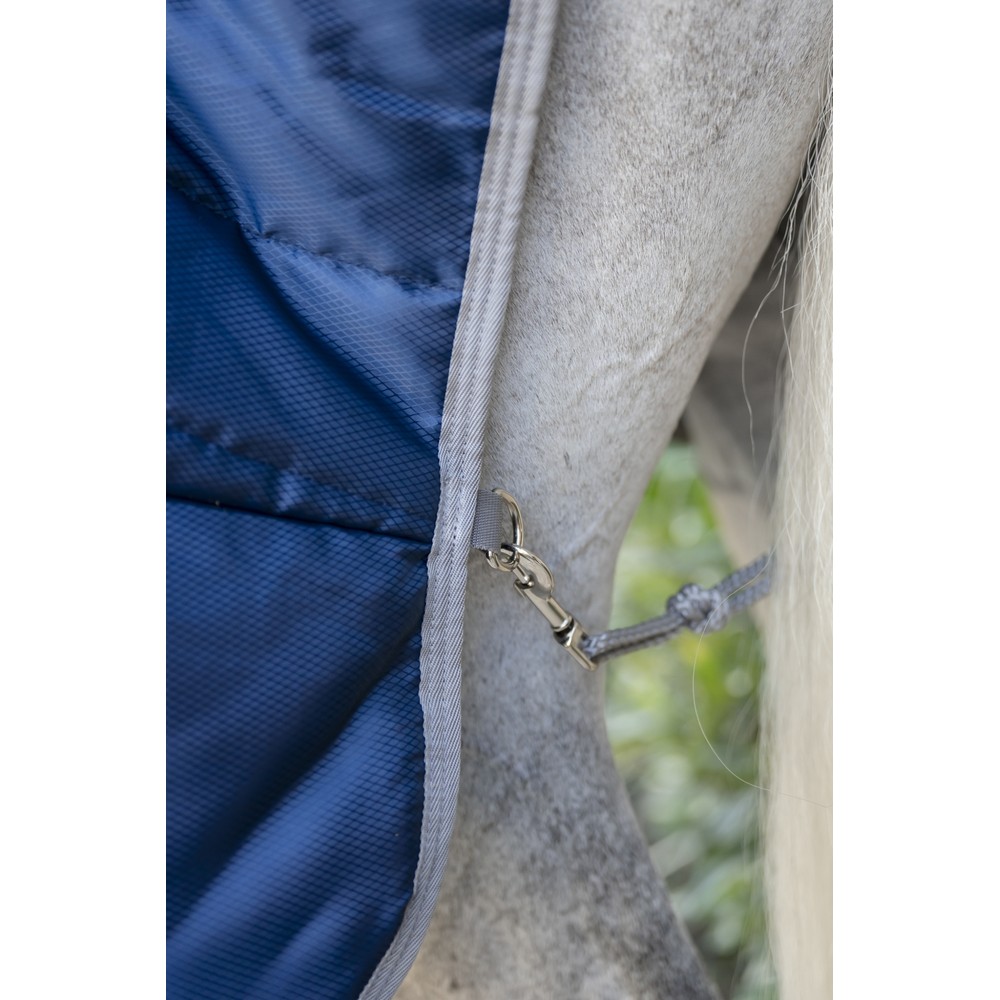 Horseware Amigo Amigo Ripstop Insulator Plus Stable 350g - Black/Black & Silver