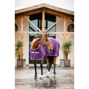 Horseware Amigo Amigo Fleece Cooler  - Winterberry/Taupe in Winterberry/Taupe