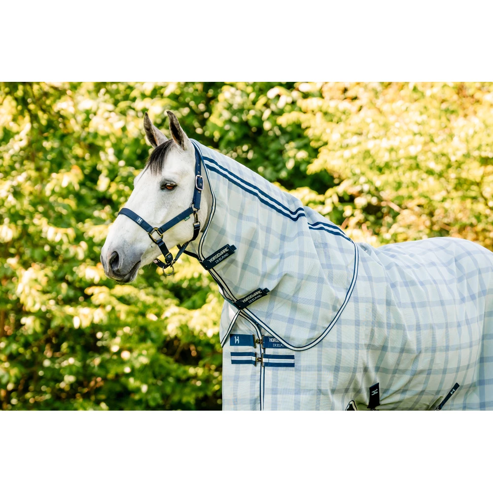 Horseware Newmarket Fly Sheet Hood  - Witney Navy in Witney Navy