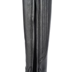 Moretta Gianna Riding Boots - Black in Black