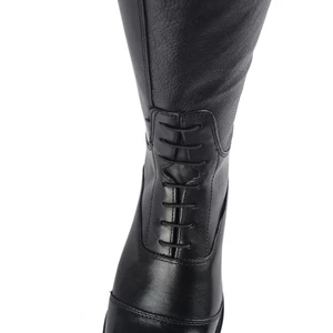 Moretta Gianna Riding Boots - Black in Black
