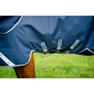 Horseware Amigo Amigo 1200D Turnout 0g   - Navy/Titanium Grey & Silver in Navy/Titanium Grey & Silver