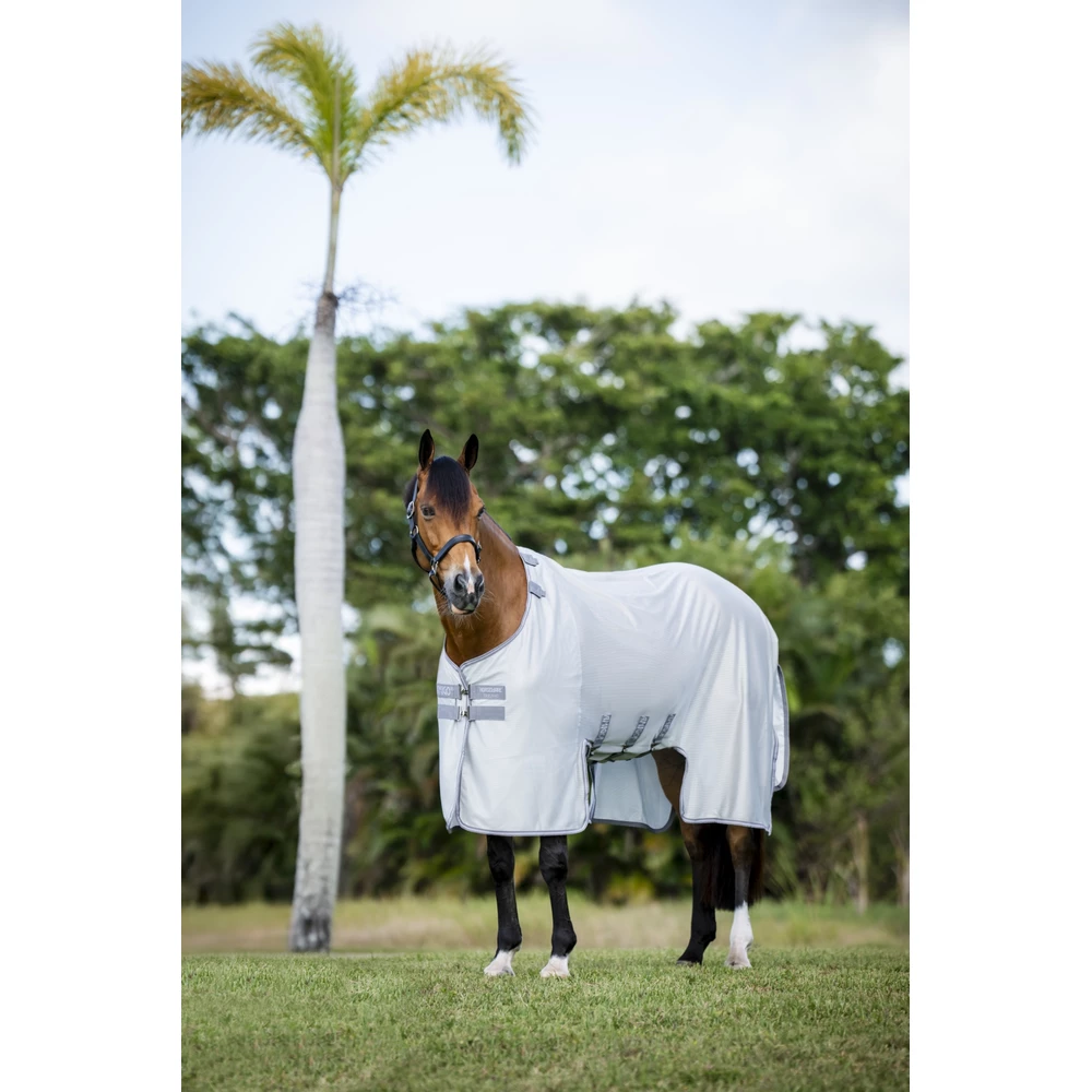 Horseware Amigo Amigo Bug Buster  - Silver/Titanium Grey & Silver in Silver/Titanium Grey & Silver
