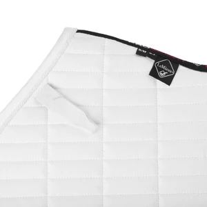 LeMieux Suede EuroJump Square - White in White