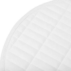 LeMieux Suede EuroJump Square - White in White