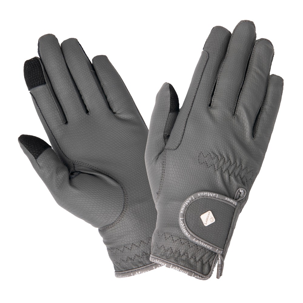 LeMieux Classic Riding Gloves - Grey
