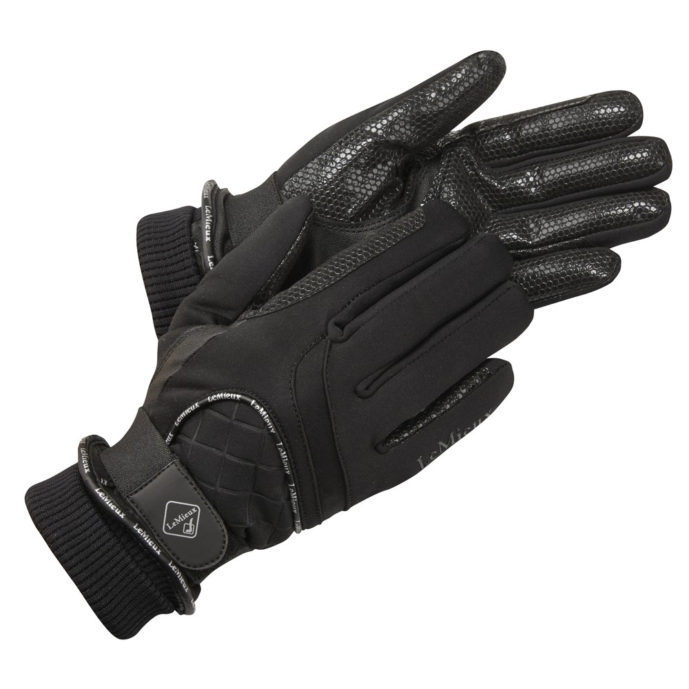 LeMieux Waterproof Lite Gloves - Black