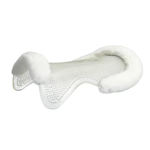 LeMieux Just Gel Lambskin Half Pad  - White 