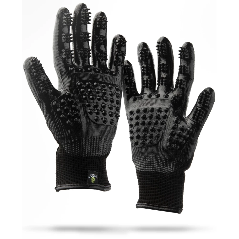 LeMieux Hands On Glove- Black in Black