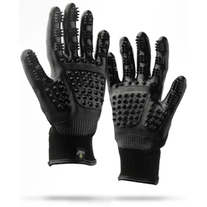 LeMieux Hands On Glove- Black in Black