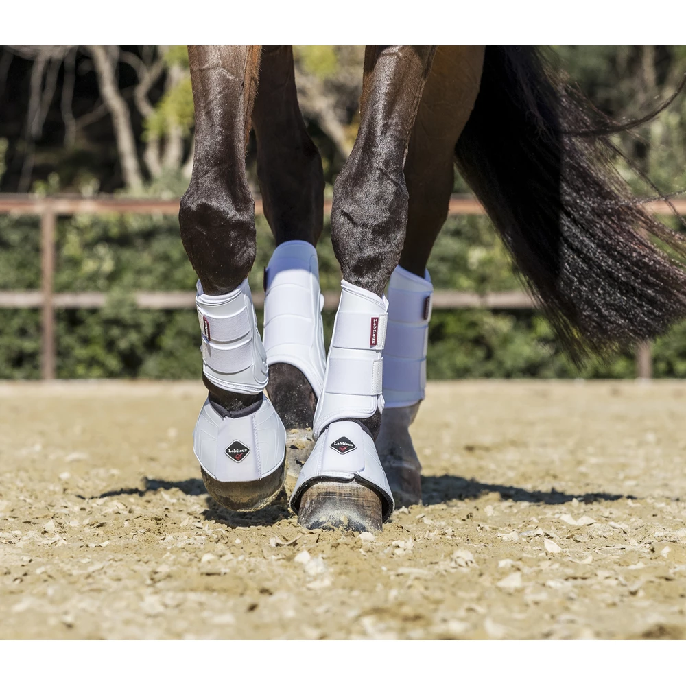 LeMieux ProShell Over Reach Boots  - White in White