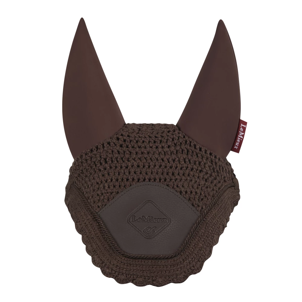 LeMieux Acoustic Pro Fly Hood  - Brown in Brown