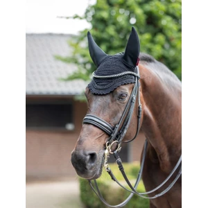 LeMieux Diamante Acoustic Fly Hood  - Black in Black
