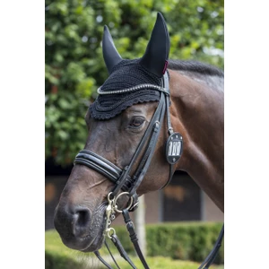 LeMieux Diamante Acoustic Fly Hood  - Black in Black