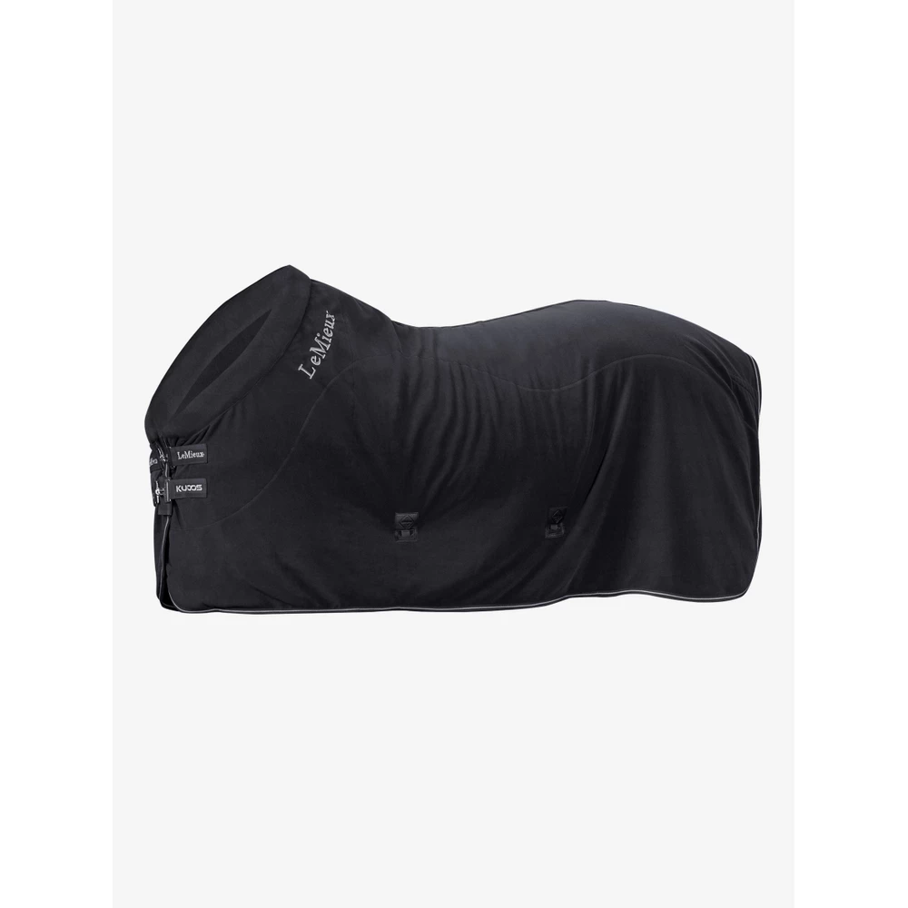 LeMieux Kudos Fleece Cooler Rug  - Black in Black