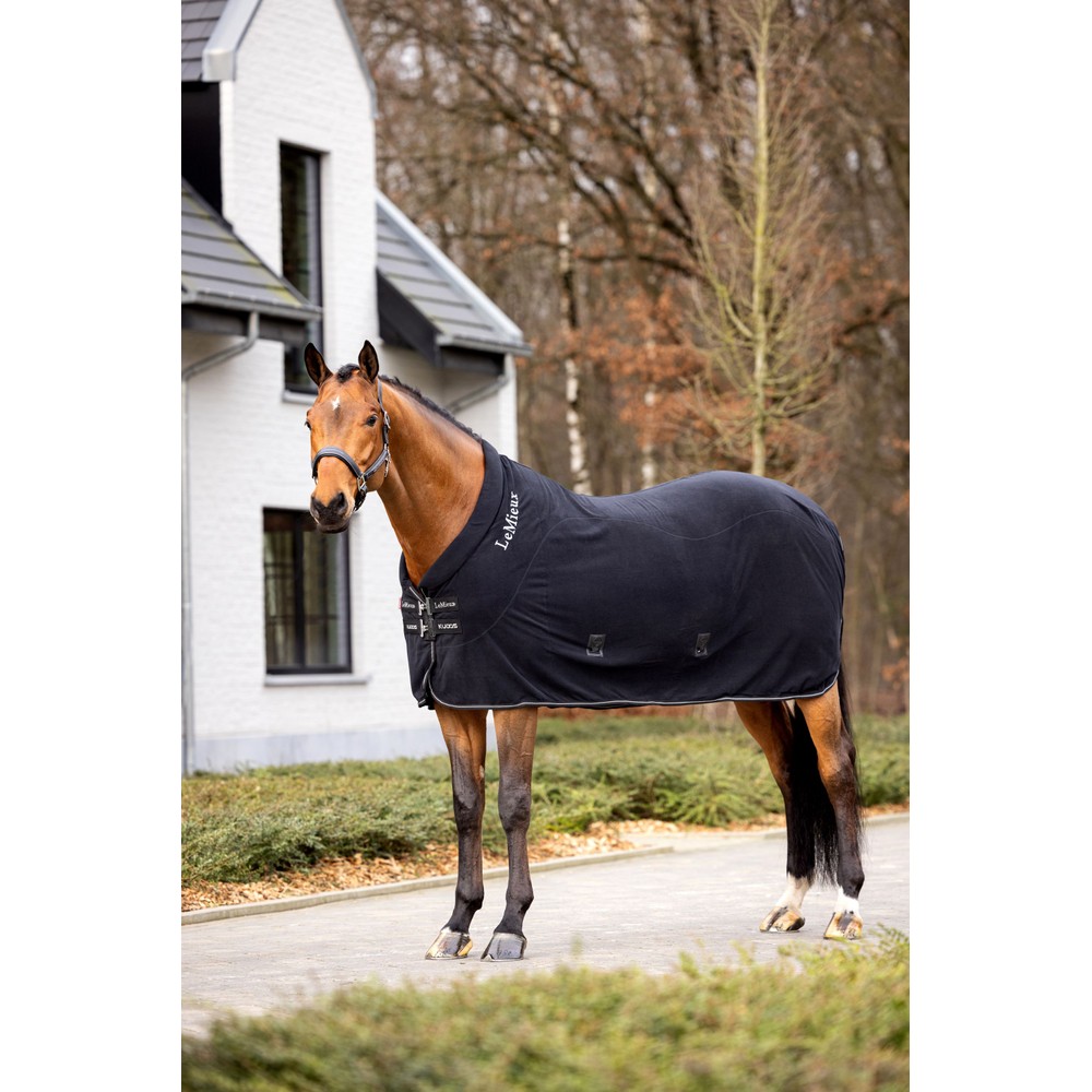 LeMieux Kudos Fleece Cooler Rug - Black