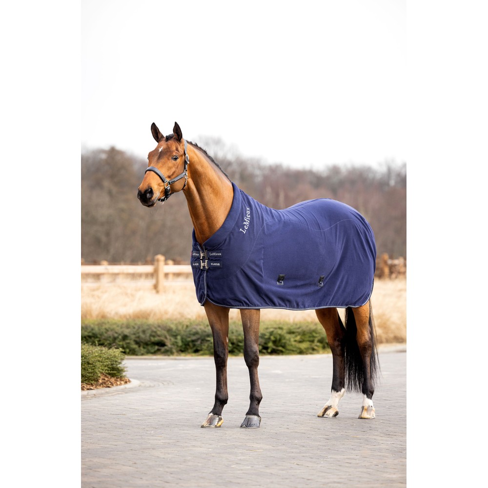 LeMieux Kudos Fleece Cooler Rug - Navy