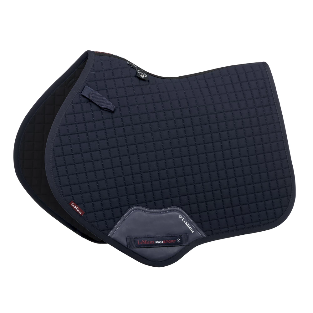 LeMieux Cotton Close Contact Square  - Navy in Navy