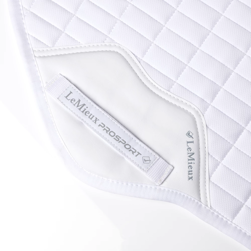 LeMieux Self-Cool Close Contact Square Arctic - White in White