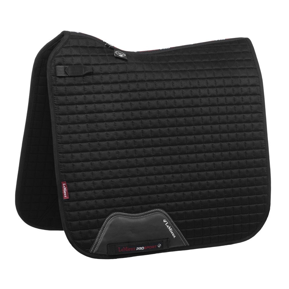 LeMieux Suede Dressage Square - Black