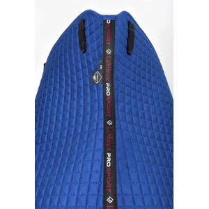 LeMieux Suede Dressage Square  - Benetton Blue in Benetton Blue