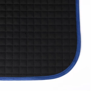 LeMieux Suede Dressage Square  - Benetton Blue in Benetton Blue