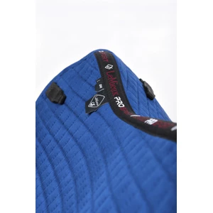 LeMieux Suede Dressage Square  - Benetton Blue in Benetton Blue