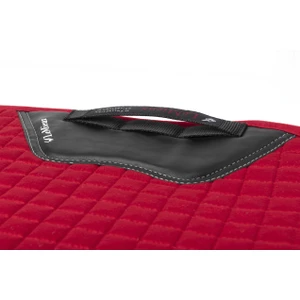 LeMieux Suede Dressage Square  - Chilli in Chilli