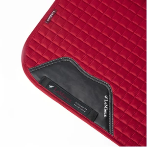 LeMieux Suede Dressage Square  - Chilli in Chilli
