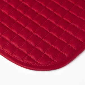 LeMieux Suede Dressage Square  - Chilli in Chilli