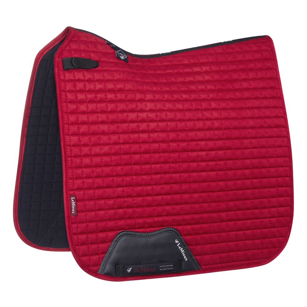 LeMieux Suede Dressage Square - Chilli