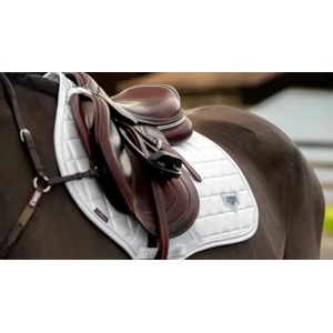 LeMieux Loire Classic Dressage Square  - White in White