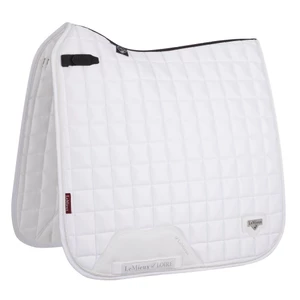 LeMieux Loire Classic Dressage Square  - White in White