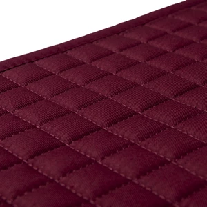 LeMieux Cotton Dressage Square  - Burgundy in Burgundy